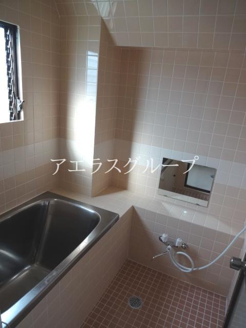 Bath. Bright bathroom of with window