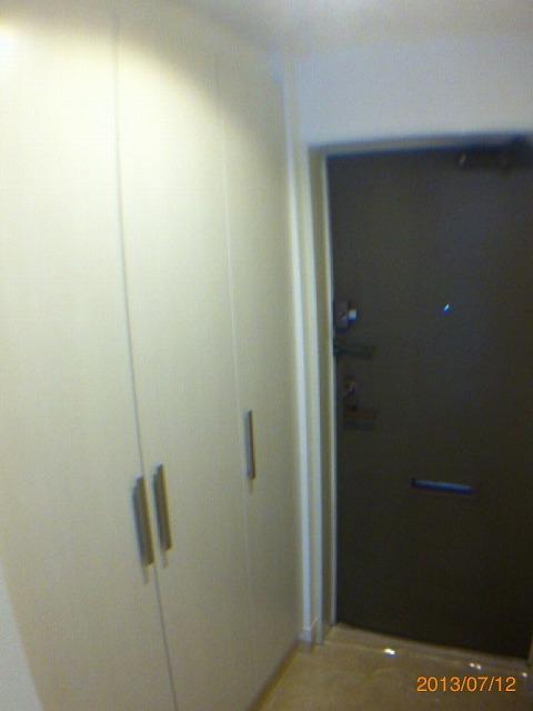 Entrance. High cupboard