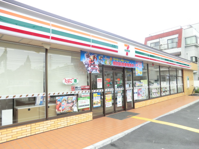 Convenience store. Seven-Eleven Saitama Buzo 3-chome up (convenience store) 300m