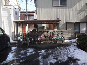 Other. On-site bicycle parking lot