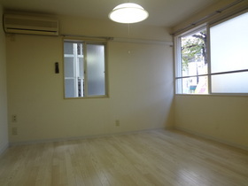 Living and room. Corner room, It is a two-sided lighting