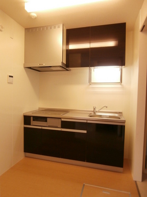 Kitchen.  ☆ 2-neck IH + 1-neck Rajiento + with grill ☆ 