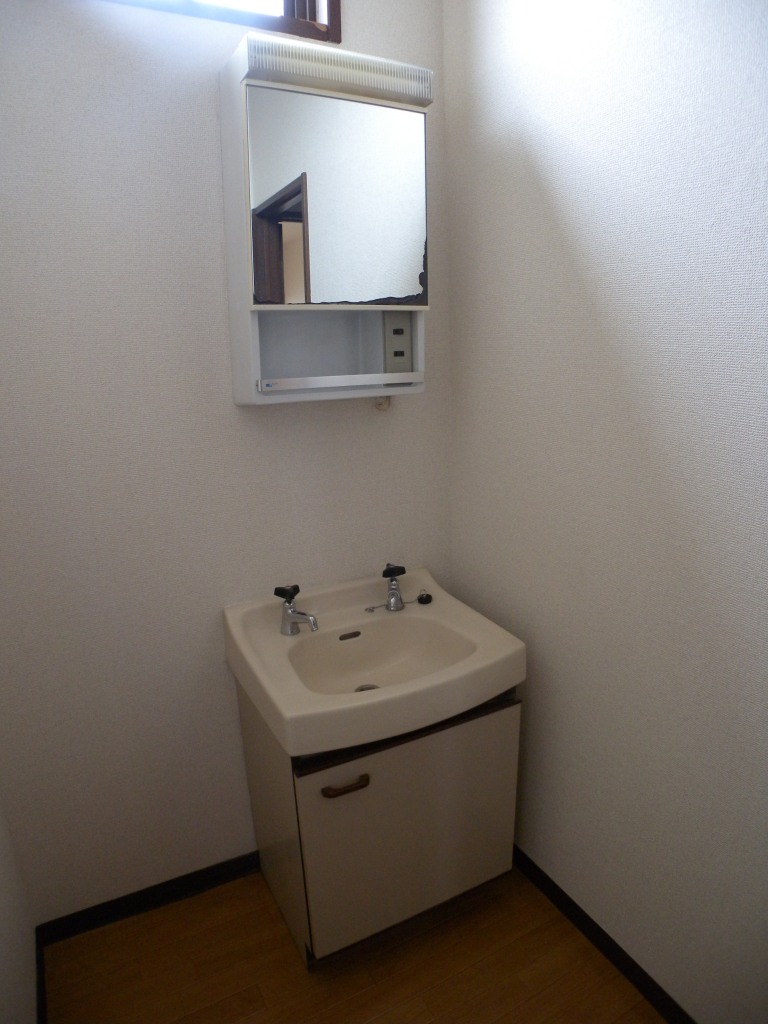 Washroom. Independent wash basin