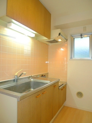 Kitchen. It is a small window There is also easy ventilation