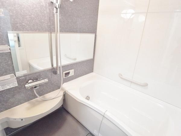 Bathroom. With bathroom ventilation dryer.