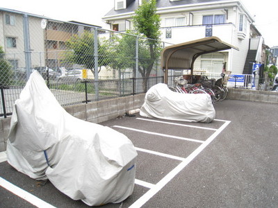 Other common areas. There is bicycle storage