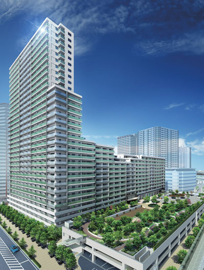 Shared facilities.  [Garden & Exterior - Rendering] Advanced Tower & Residence. 776 House ・ Set up a 32-story scale and a variety of shared facilities, Dwelling unit plans to grant the feelings of permanent residence.