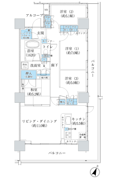 Floor: 4LDK + SIC, the occupied area: 89.13 sq m, Price: TBD