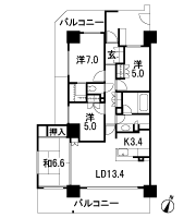Floor: 4LDK + WIC, the occupied area: 90.19 sq m, Price: TBD