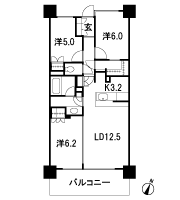 Floor: 3LDK + FC, the occupied area: 71.89 sq m, Price: TBD