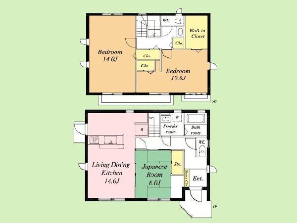 Floor plan. 34,800,000 yen, 3LDK, Land area 99.71 sq m , Building area 116.13 sq m