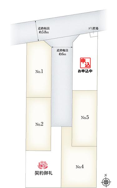 Compartment figure. Price -  ※ Sales compartment Figure