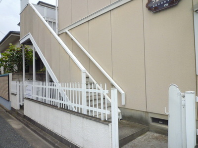 Entrance. Stairs to the second floor