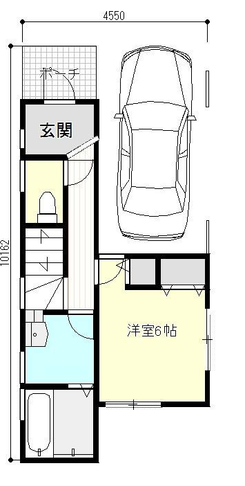Floor plan. 33,800,000 yen, 4LDK, Land area 69.83 sq m , Building area 117.99 sq m 1 floor