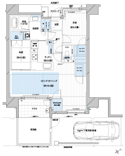 Floor: 2LDK + St + 2Wic + Sic, occupied area: 70.32 sq m