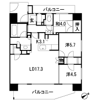 Floor: 3LDK + Wtc + Wic + Sic, occupied area: 80.04 sq m