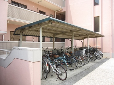 Other common areas. Covered bicycle shed