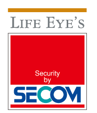Security.  [Security system "LIFE EYE'S"] Mitsubishi Estate Residence was jointly developed with Mitsubishi Estate community and Secom is a management company, Mansion is a security system.