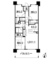 Floor: 3LDK + 2WIC, occupied area: 71.51 sq m, Price: TBD