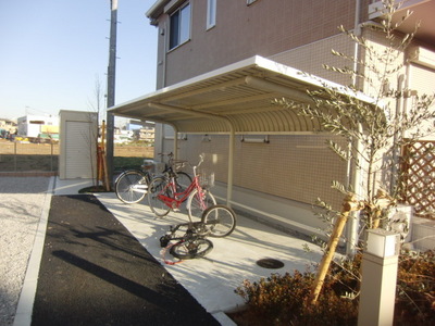 Other common areas. Bicycle-parking space