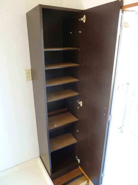 Entrance. Plenty of storage also shoebox. You can adjust the height. 