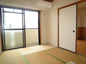 Living and room. The air-conditioned Japanese-style room