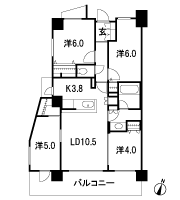 Floor: 4LDK + Wic, the occupied area: 75.02 sq m, price: 32 million yen ・ 33,400,000 yen, now on sale