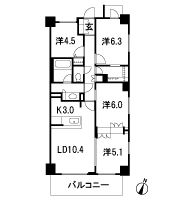 Floor: 4LDK + Wtc, the area occupied: 78.5 sq m, Price: 35,500,000 yen, now on sale