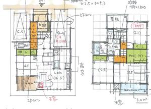 Other building plan example. Building area 107.5m2 (including built-in 9.79m2) Skip with floor LDK spacious 16 Pledge