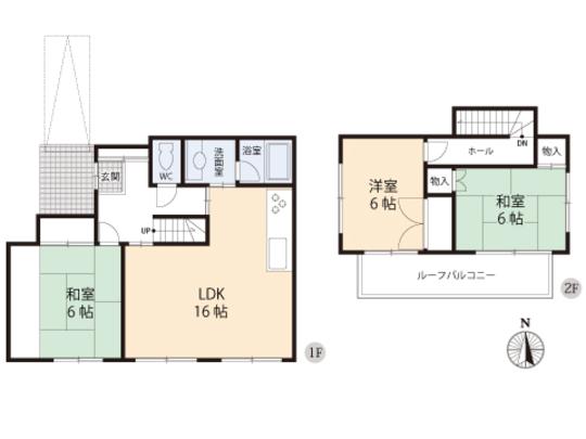 Floor plan. 22,900,000 yen, 3LDK, Land area 161.09 sq m , Building area 81.56 sq m floor plan