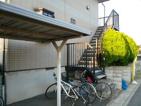 Other common areas. On-site bicycle parking lot