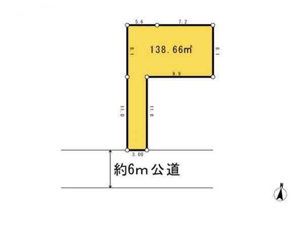 Compartment figure. Land price 17.8 million yen, If the land area 138.66 sq m drawings and the present situation is different will honor the current state
