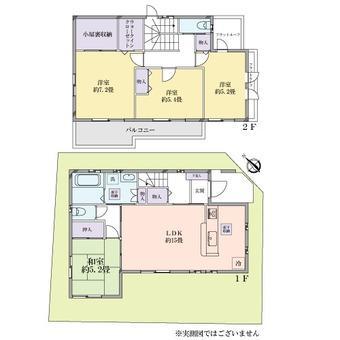 Floor plan. 29,800,000 yen, 4LDK, Land area 102.89 sq m , Building area 94.19 sq m