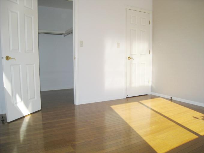 Non-living room. Walk-in closet with a Western-style