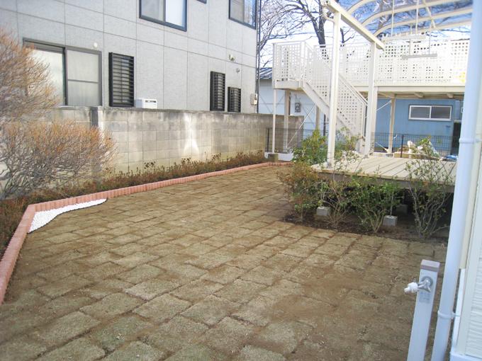 Garden. Spacious garden of about 19.6 square meters