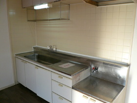 Kitchen. Gas stove can be installed kitchen