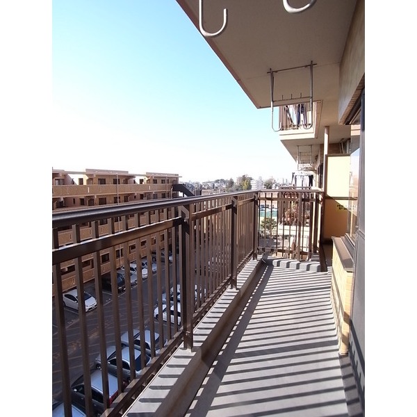 Balcony. Sunny