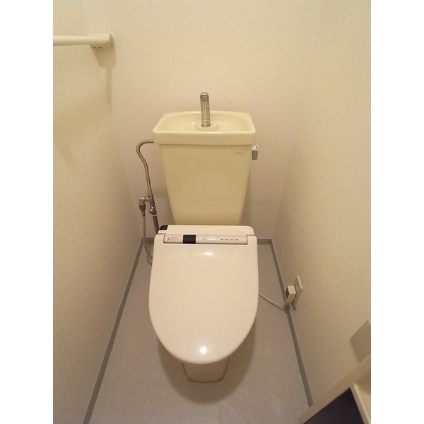 Toilet. With Washlet