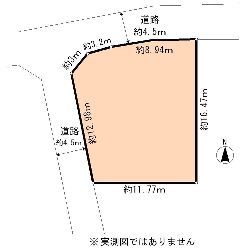 Compartment figure. Land price 17 million yen, Land area 205.36 sq m