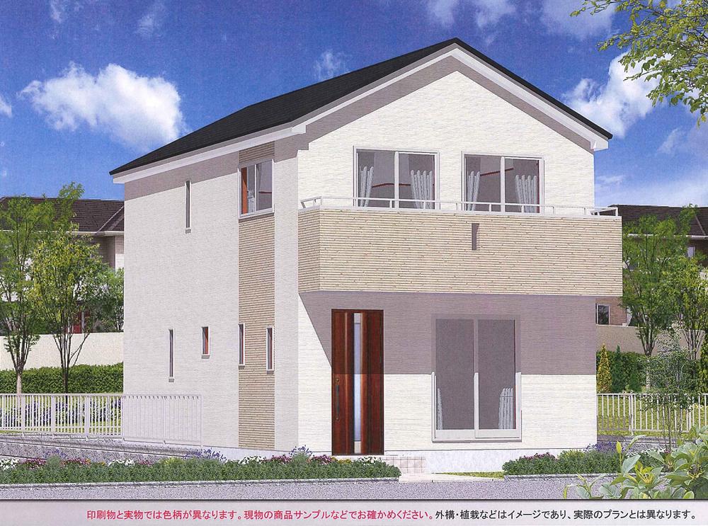 Rendering (appearance). It is "complete appearance image" simple appearance, Is perfect for a long time live My Home. 