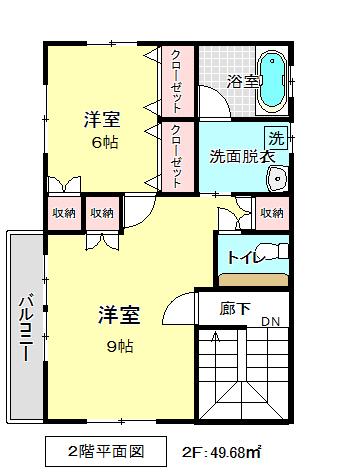 Floor plan. 23.8 million yen, 4LDK, Land area 138.65 sq m , Building area 99.36 sq m 2 floor