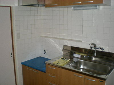 Kitchen. Gas stove installation Allowed