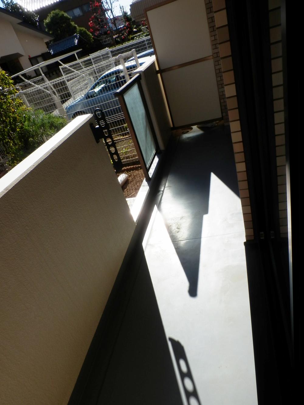 Balcony. Garden can go directly from the balcony