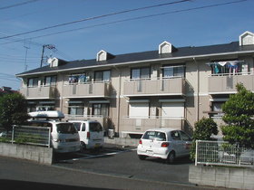 Building appearance. Balcony is southwestward