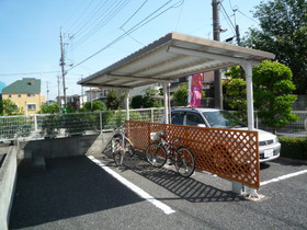 Other common areas. On-site bicycle parking lot