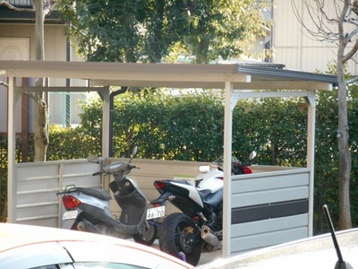 Other common areas. Bike shelter