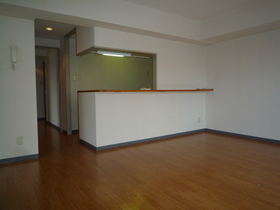 Living and room. 15 Pledge of living ・ With counter kitchen