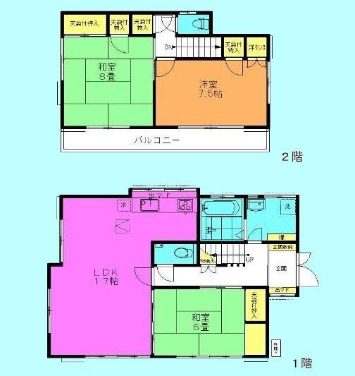 Floor plan. 15.8 million yen, 3LDK, Land area 139.85 sq m , Building area 93.42 sq m   ◆ Renovation completed!  ◆ LDK spacious 17 Pledge!  ◆ Same day possible tenants!  ◆ We are preview reservation wait!
