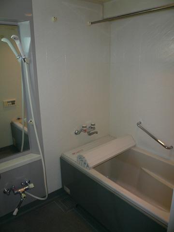 Bathroom. Unit bus with bathroom dryer