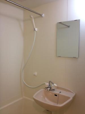 Bath. Bathroom with bathroom ventilation dryer